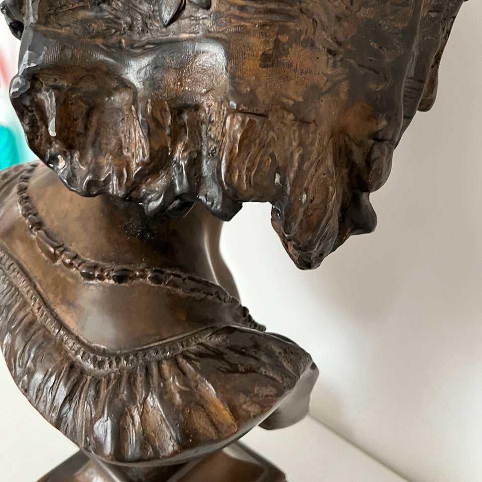 Scultura in bronzo di Jean Baptiste Carpeaux - Antiques -