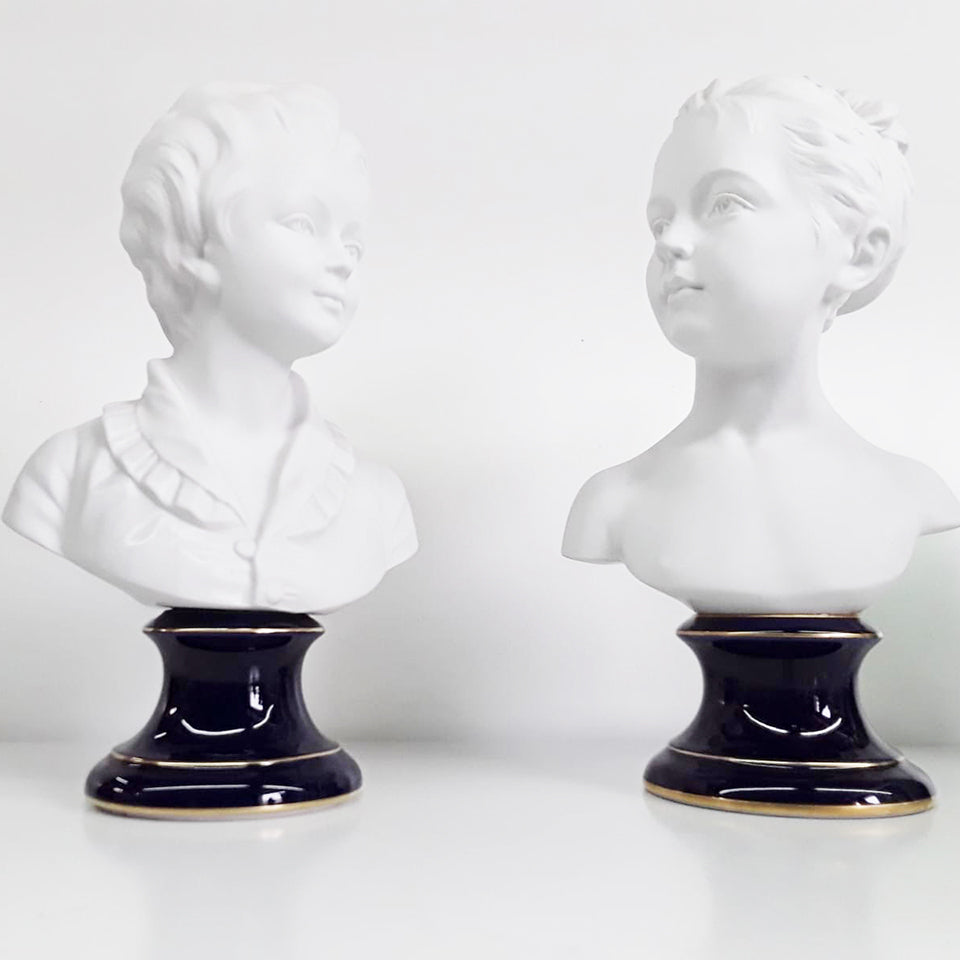 Coppia Ceramiche Limoges France di Camille Tharaud -Antiques-