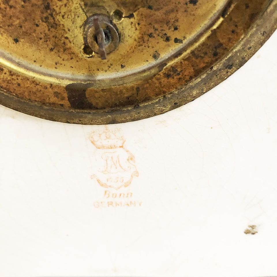 Royal Bonn Germania Orologio da Tavolo primo '900 -Antiques-