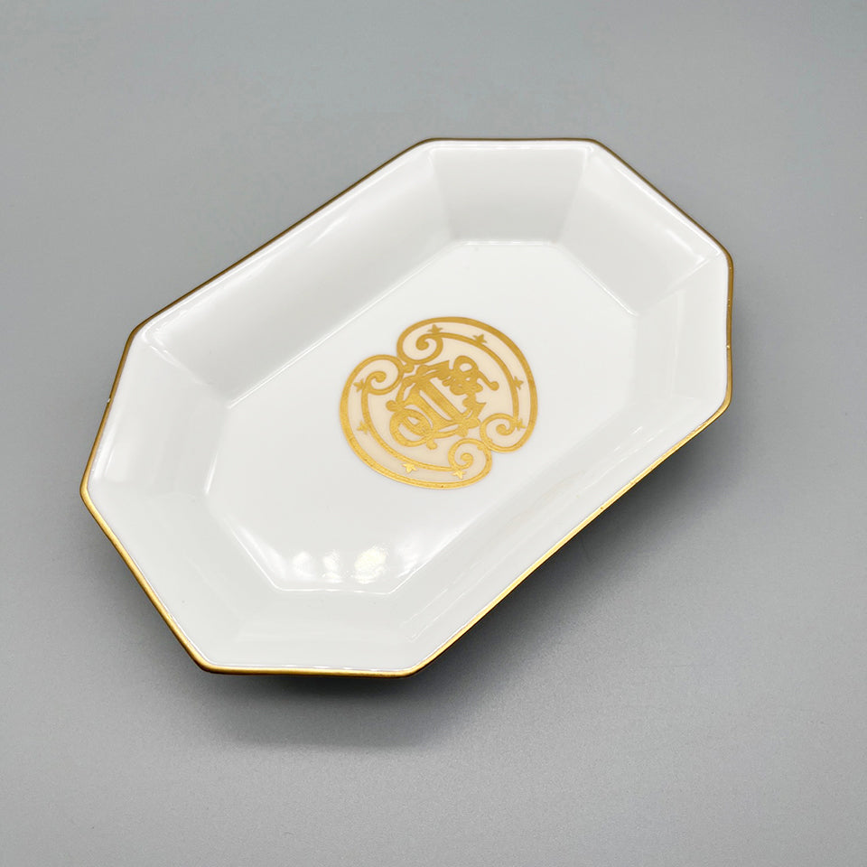Christian Dior Posacenere ceramica Limoges 1980 -Art-