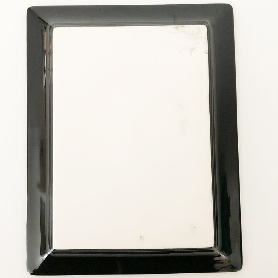 Givenchy Posacenere Ceramica Nera con Logo Vintage -Art-