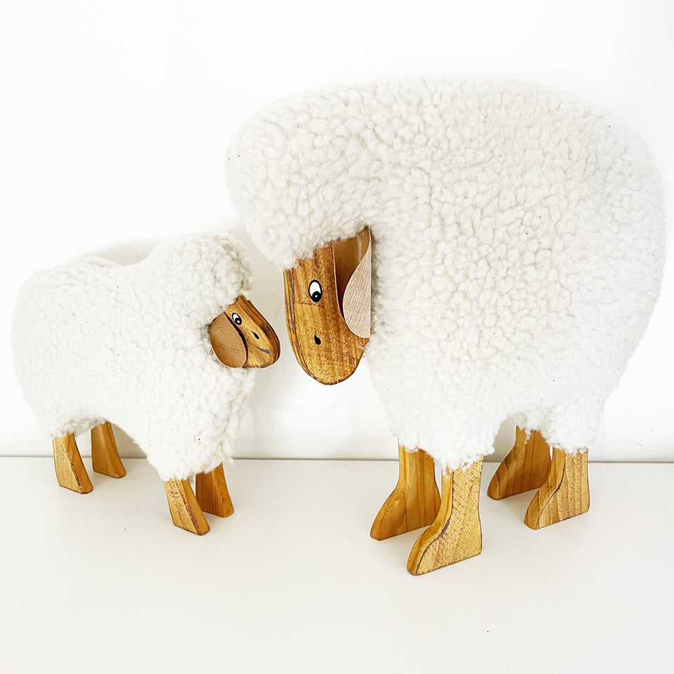 Coppia Pecore Decorative anni '90 -Art-