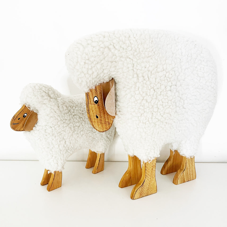 Coppia Pecore Decorative anni '90 -Art-