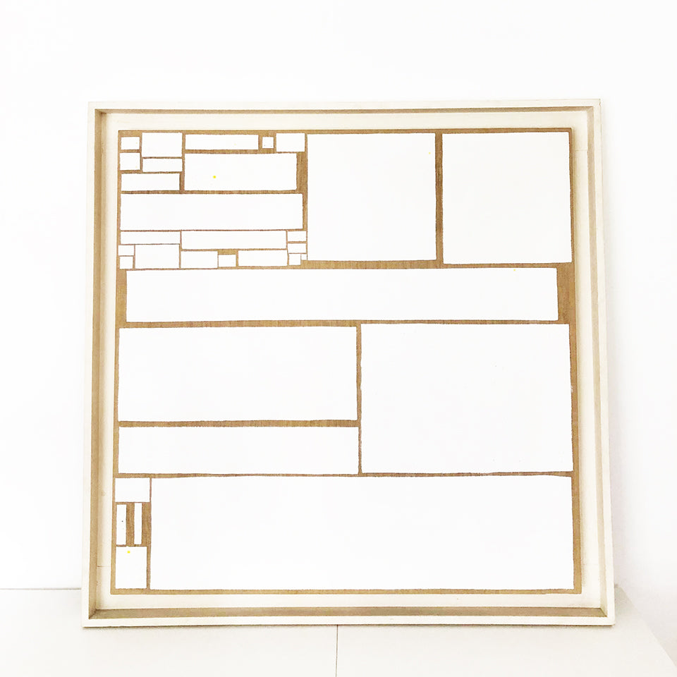 Bernard Cohen (1933) Connection I, Acrilico su tela - Art -