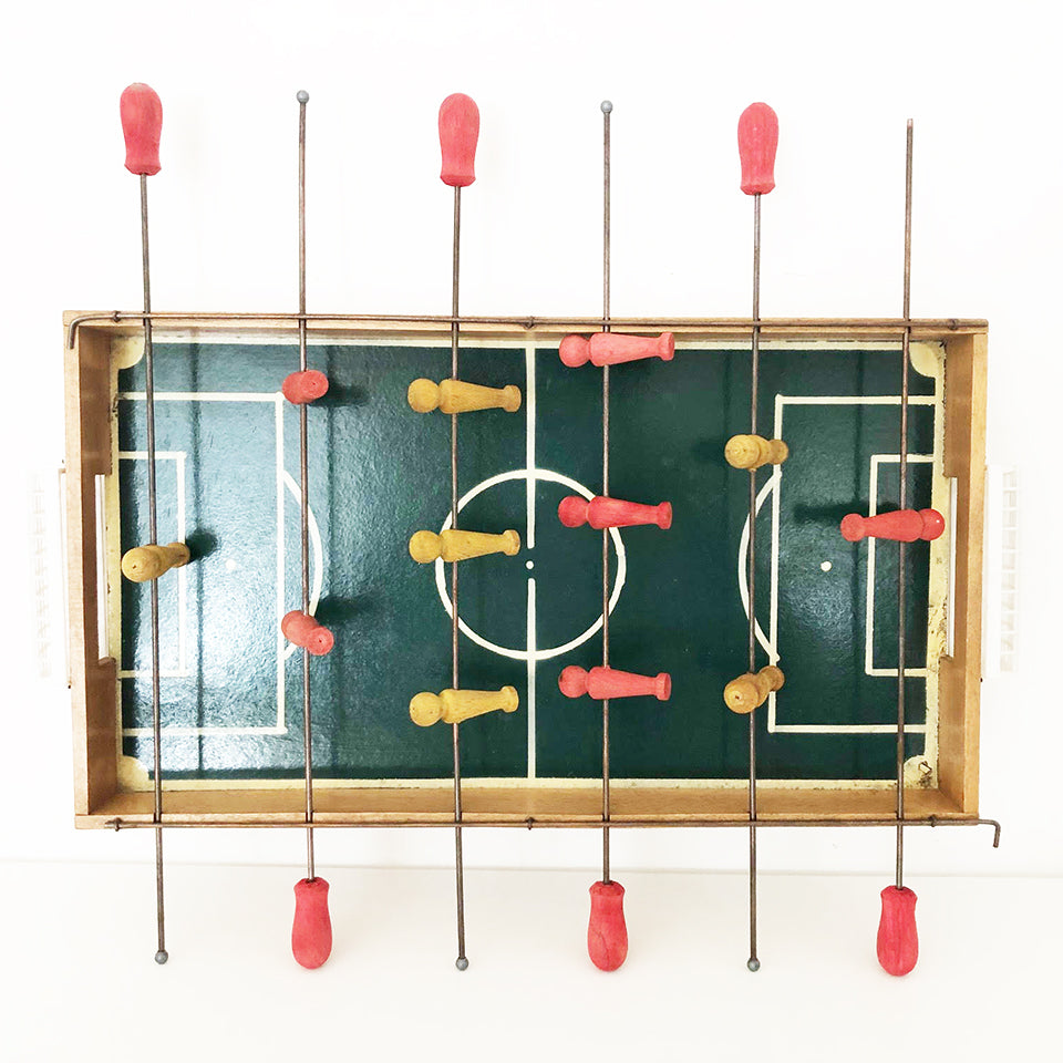 Vecchio Calcio Balilla da tavolo 1960 -Art-