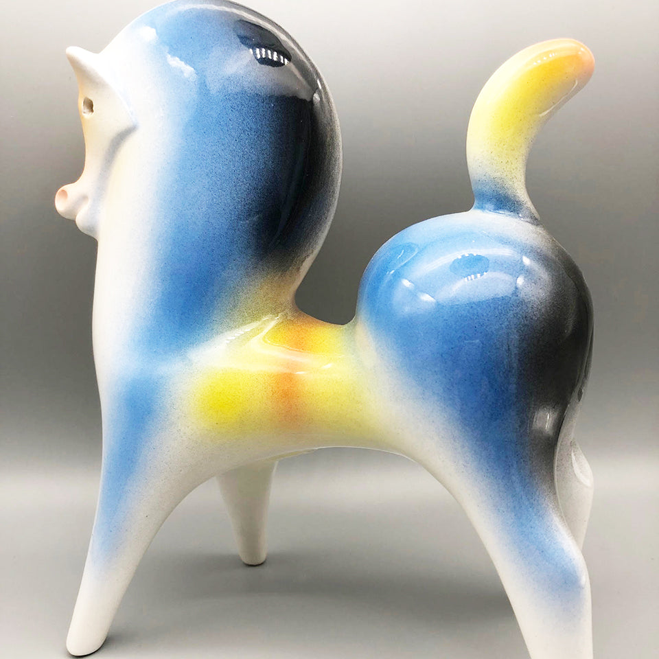 Cavallo Policromo di Roberto Rigon Made in Italy - Art -