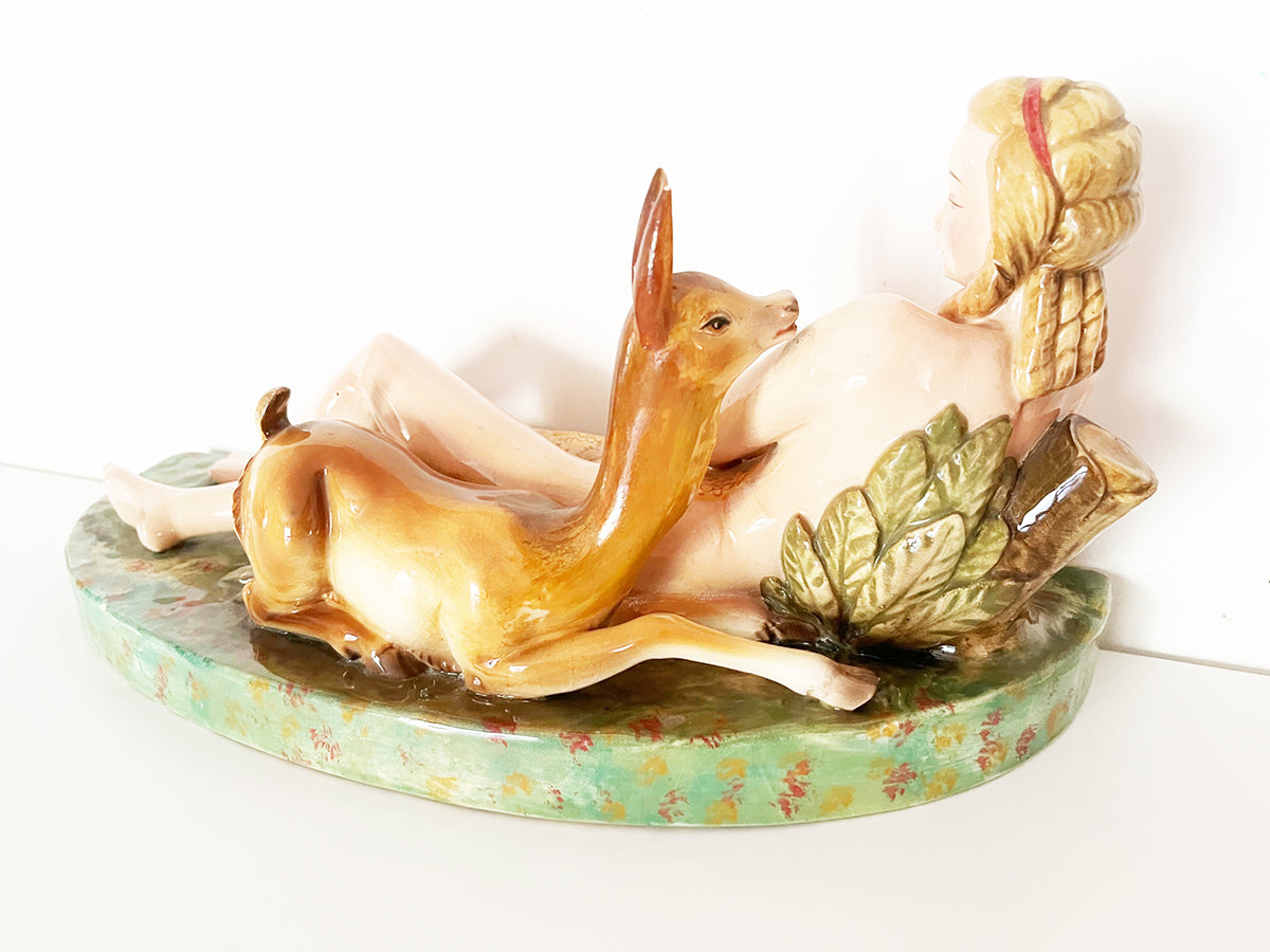 Ceramica Art Deco "La Colonnata" Sesto Fiorentino 1940 - Art -