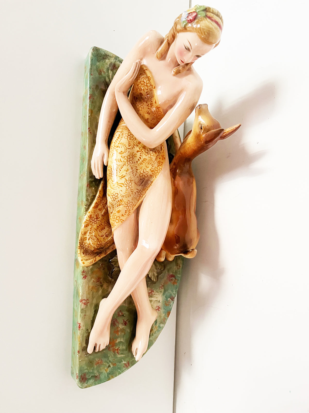 Ceramica Art Deco "La Colonnata" Sesto Fiorentino 1940 - Art -