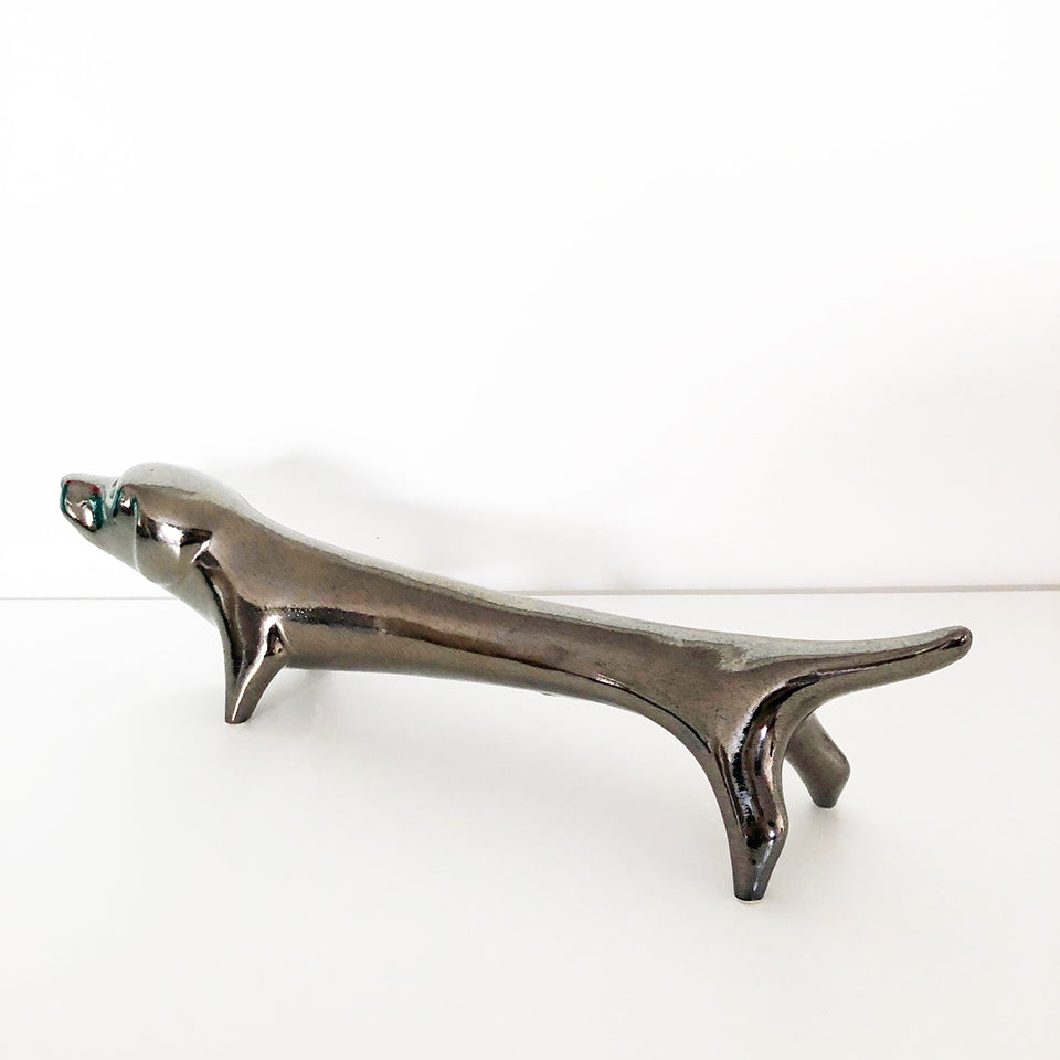 Cane Argento di Roberto Rigon Made in Italy - Art -