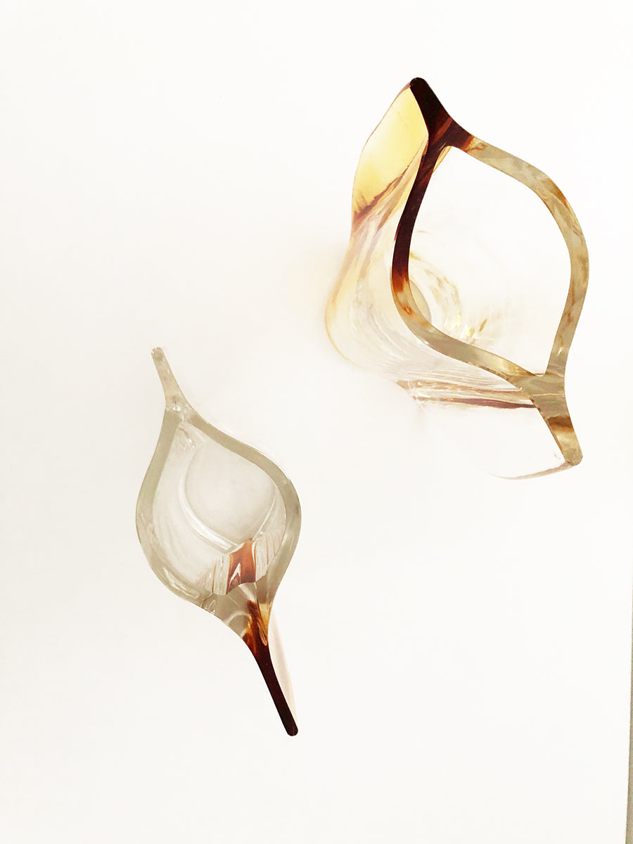 Coppia Vasi Murano Toni Zuccheri 1960 -Art-