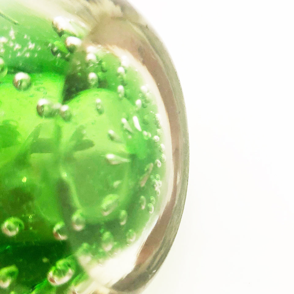 Fermacarte Murano Verde Vintage 1950 - Art -