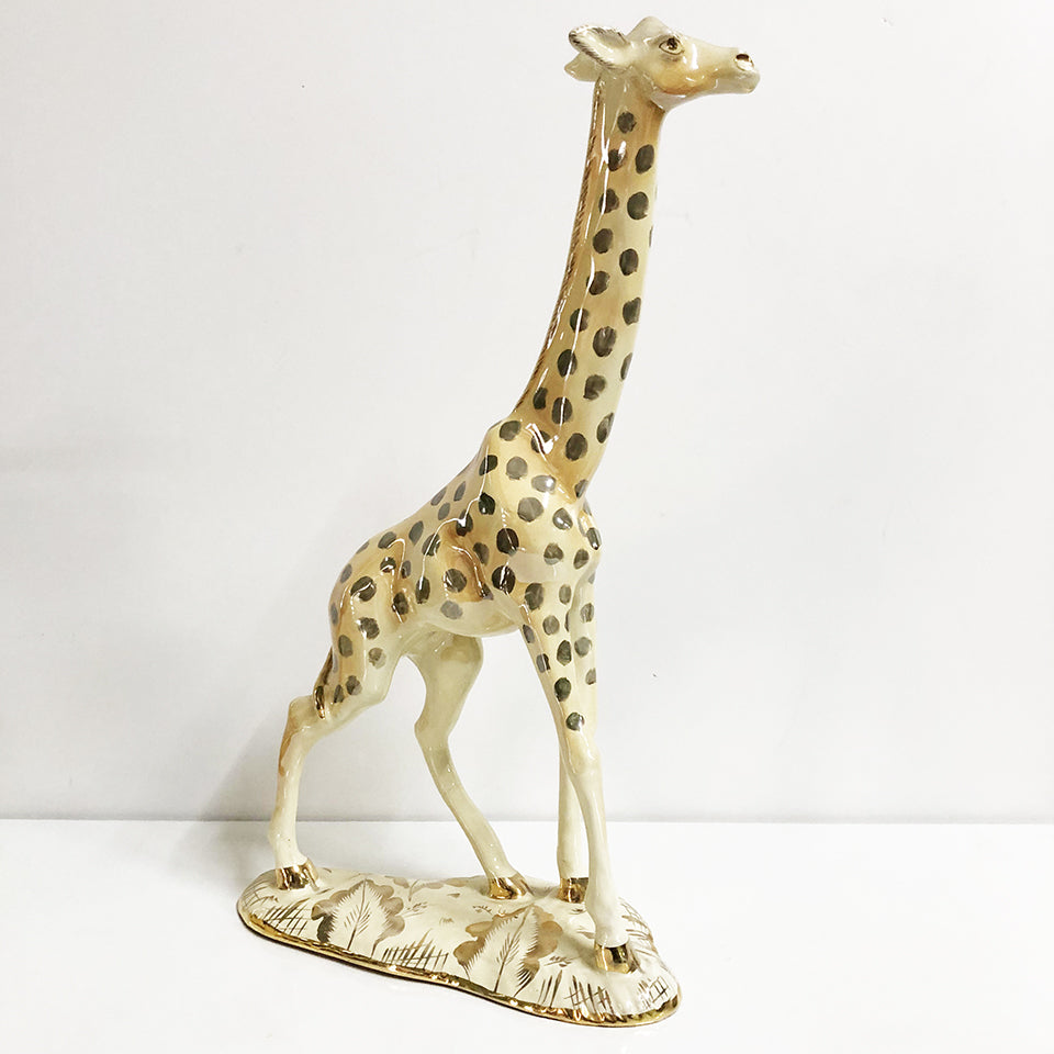 Giraffa Ceramica Art Deco Made in Italy -Art-