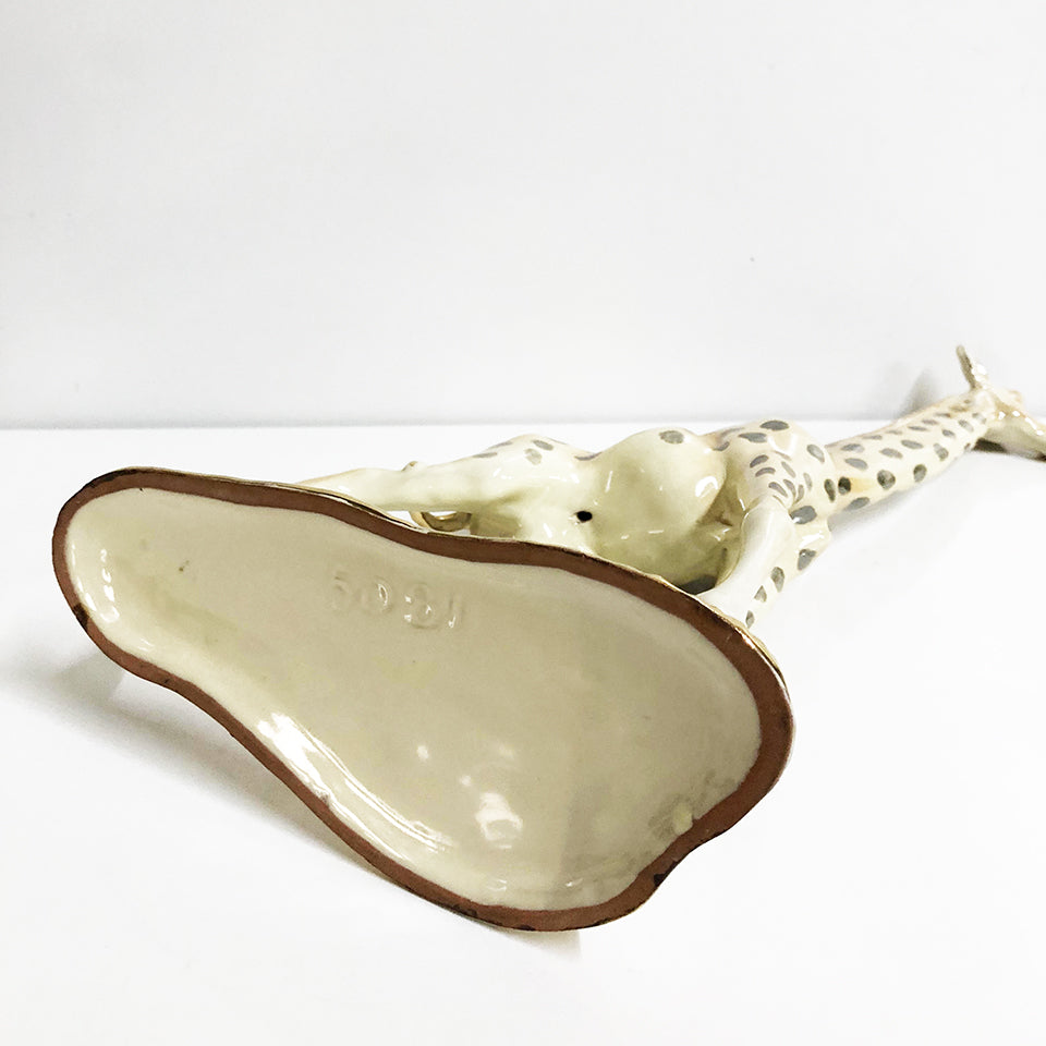 Giraffa Ceramica Art Deco Made in Italy -Art-