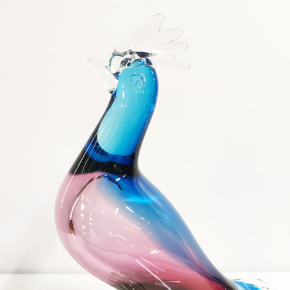 Gallo Vetro Murano Policromo Vintage 1960 -Art-