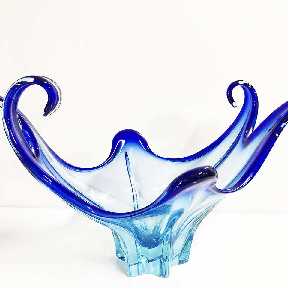 Vaso Blu Murano anni '60 -Art-