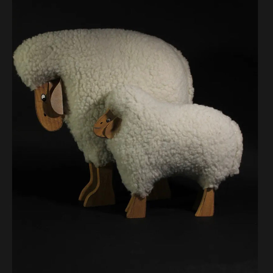 Coppia Pecore Decorative anni '90 -Art-