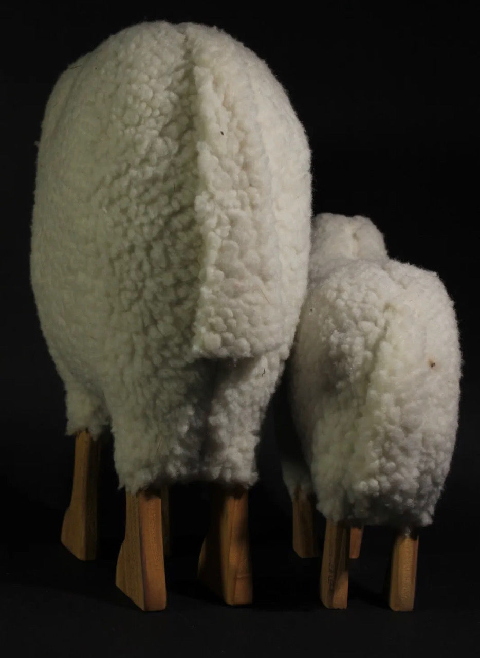 Coppia Pecore Decorative anni '90 -Art-