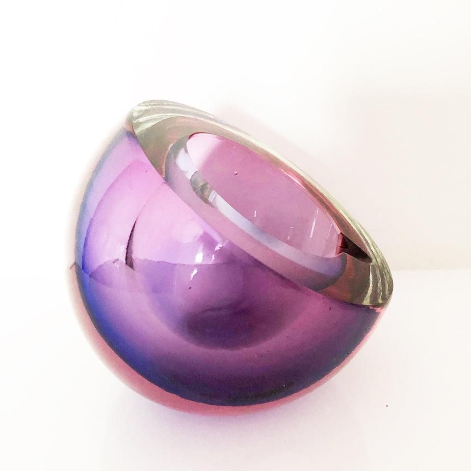 Posacenere Seguso Viola Vintage 1960 - Art -