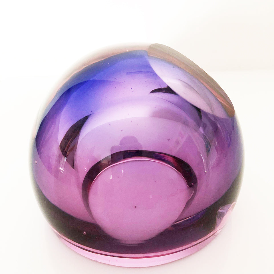 Posacenere Seguso Viola Vintage 1960 - Art -