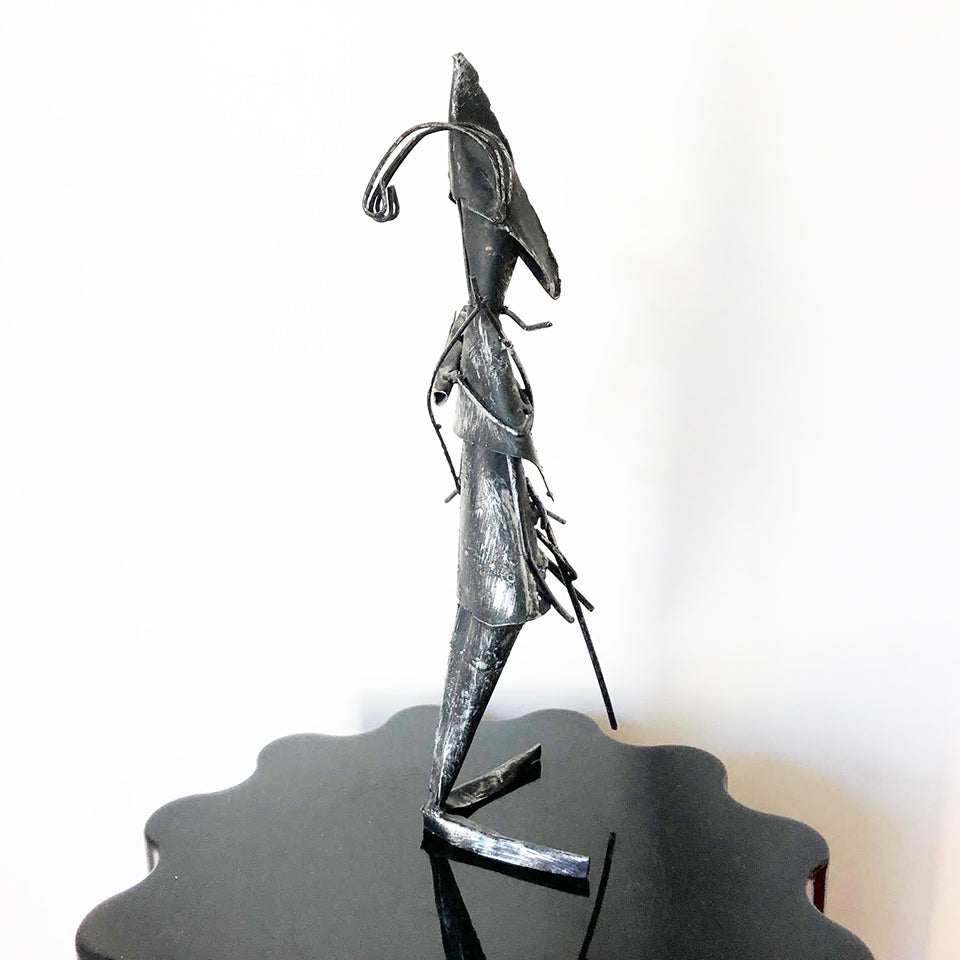Giovanni Grittani Scultura in ferro anni '80 -Art-