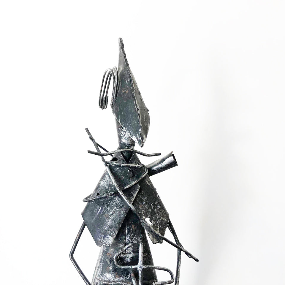 Giovanni Grittani Scultura in ferro anni '80 -Art-