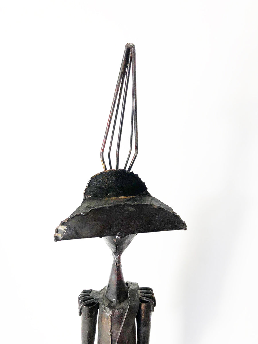 Giovanni Grittani Scultura in ferro anni '80 -Art-