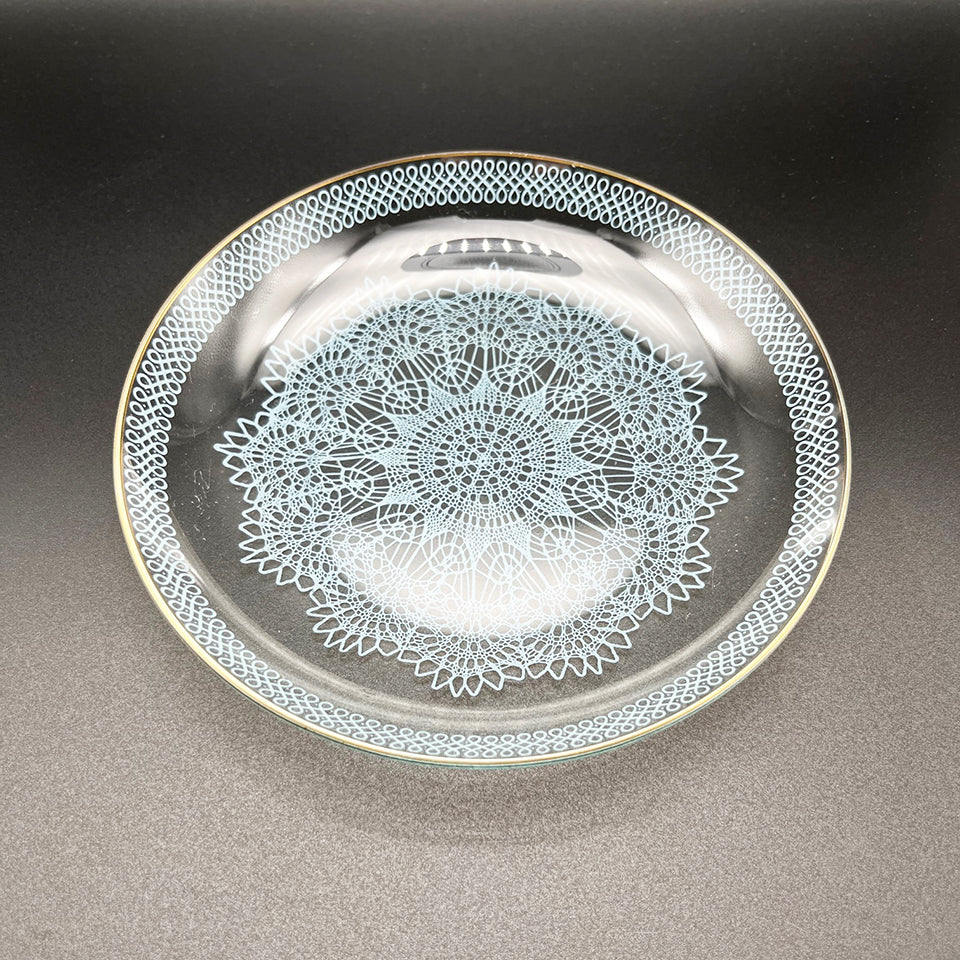 Svuotatasche Vetro Macramé 1900 -Antiques-