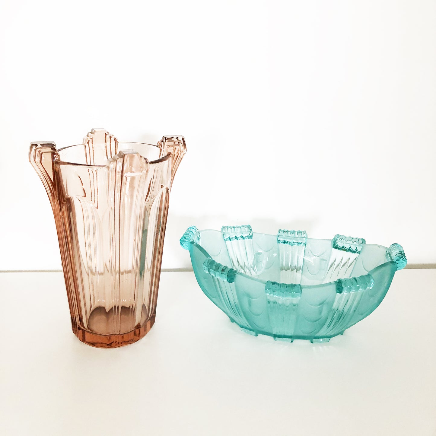 Coppia Vasi Art Deco Originali anni '30 - Art -
