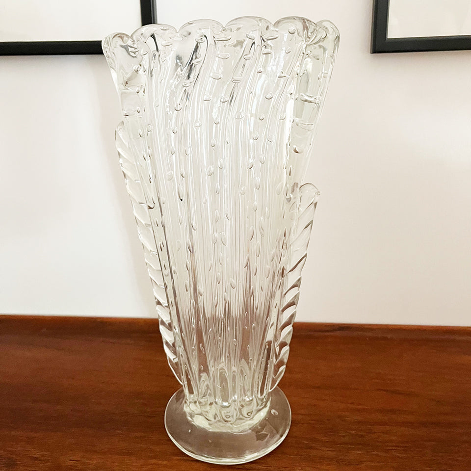 Vaso Murano 1950 Attr. Ercole Barovier & Toso Vintage -Art-