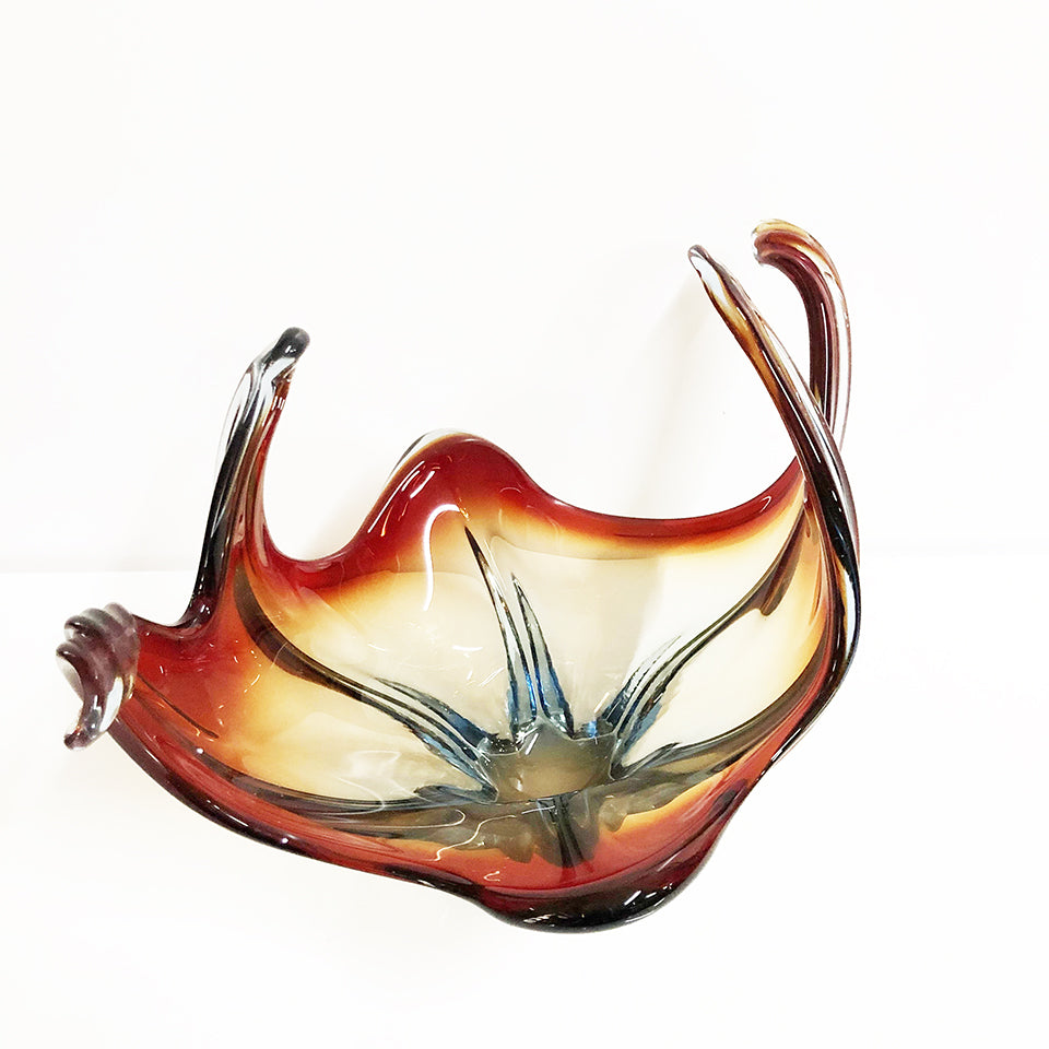 Vaso Rosso Murano anni '60 -Art-