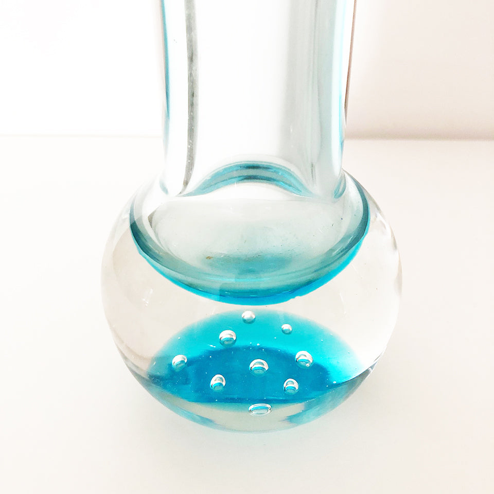 Vaso Murano Blu Vintage 1960 - Art -