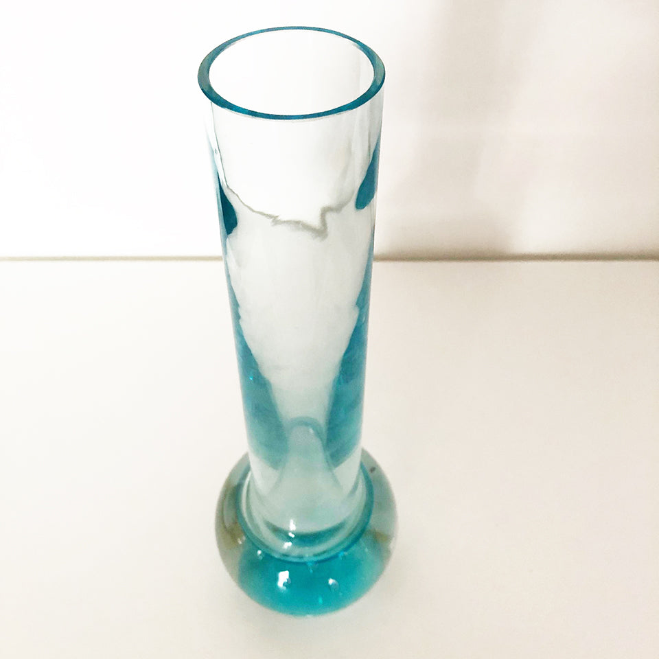 Vaso Murano Blu Vintage 1960 - Art -
