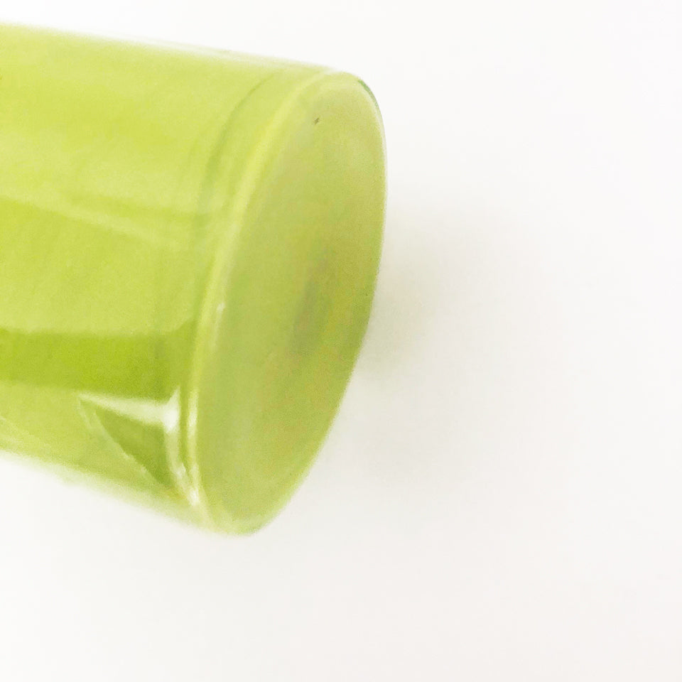 Vaso Kastrup Holmegaard Vetro Verde Acido Vintage 1960 -Art-