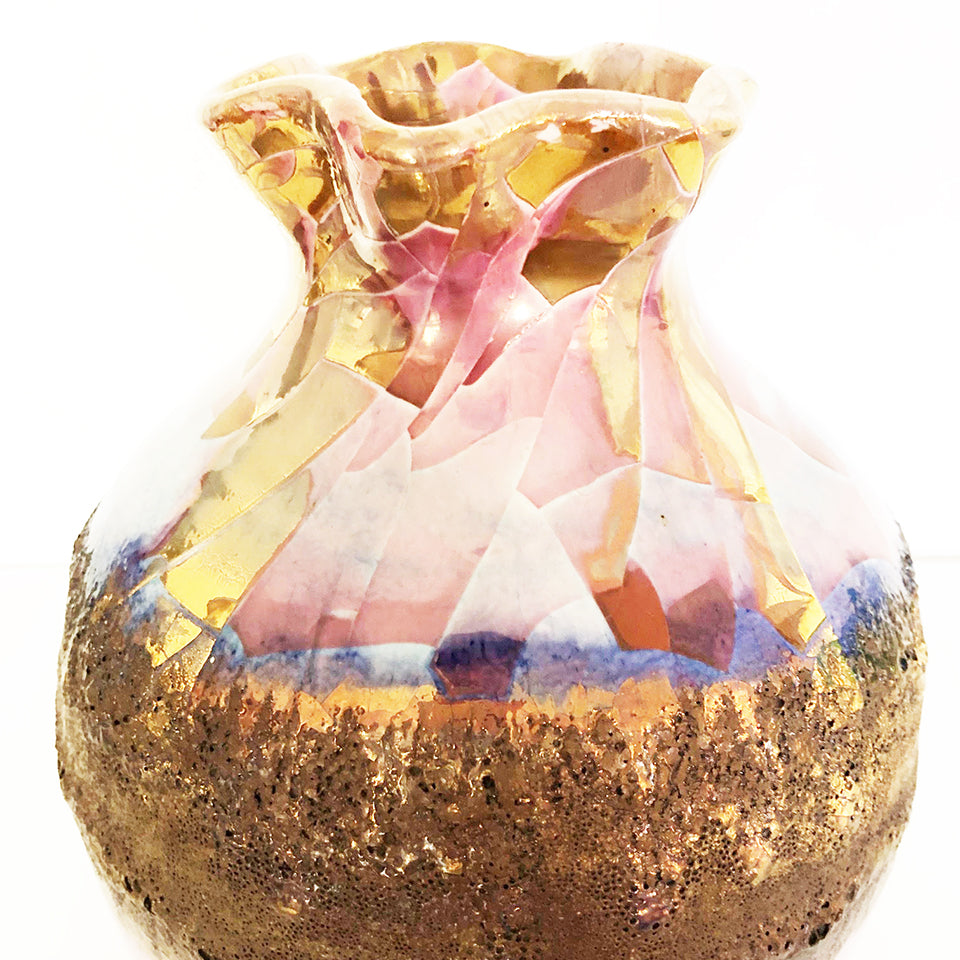 Claudio Pulli Vaso Scultura in Ceramica Vintage 1960 - Art -