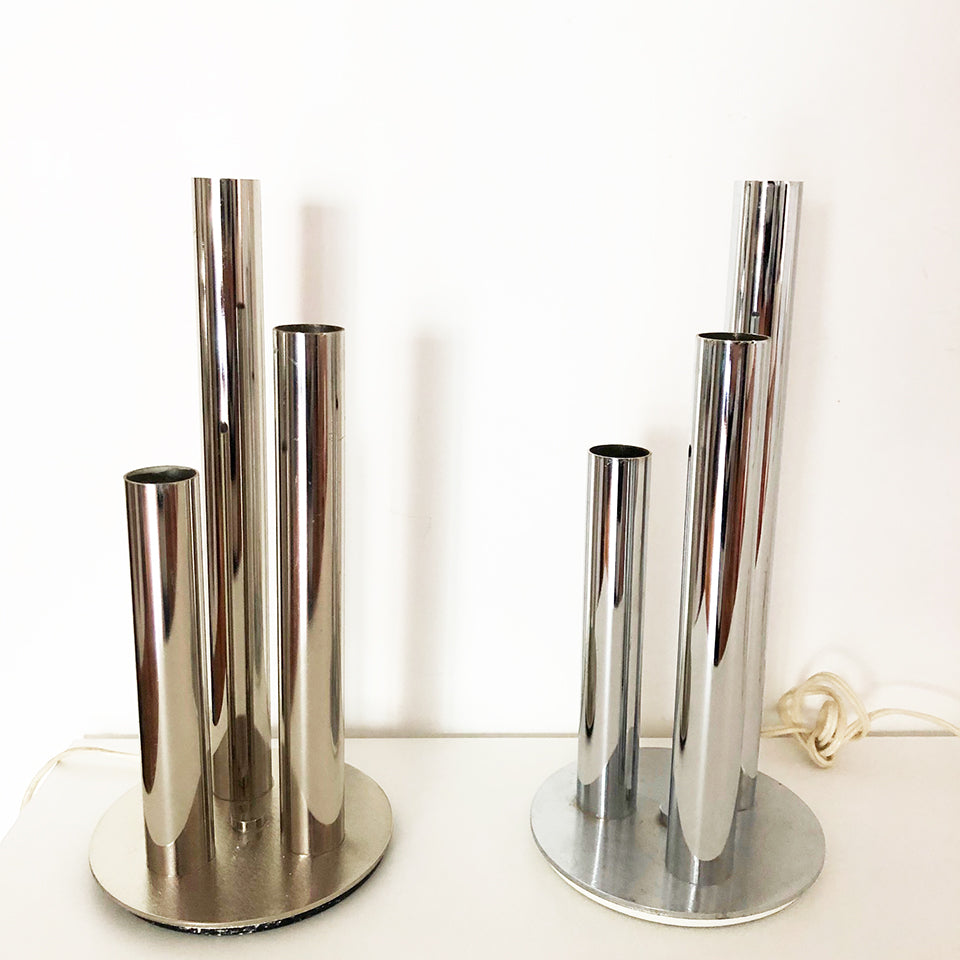Coppia Lampade da tavolo Sciolari 1970 - Design -