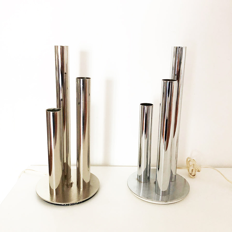 Coppia Lampade da tavolo Sciolari 1970 - Design -