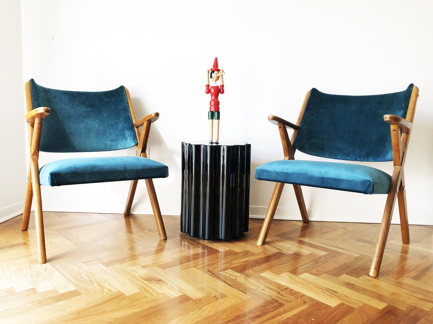 Coppia Poltroncine Compasso 1950 -Design-