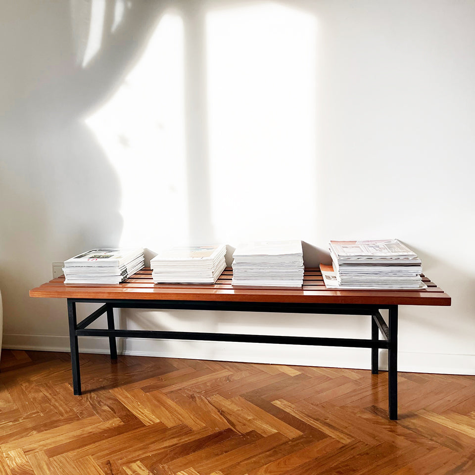 Panca Vintage Teak 1960 -Design-