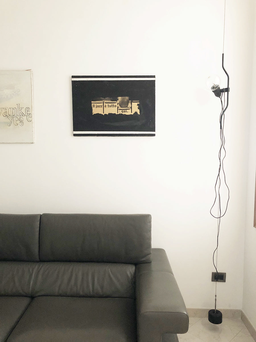 Parentesi Flos Lampada Nera Vintage -Design-