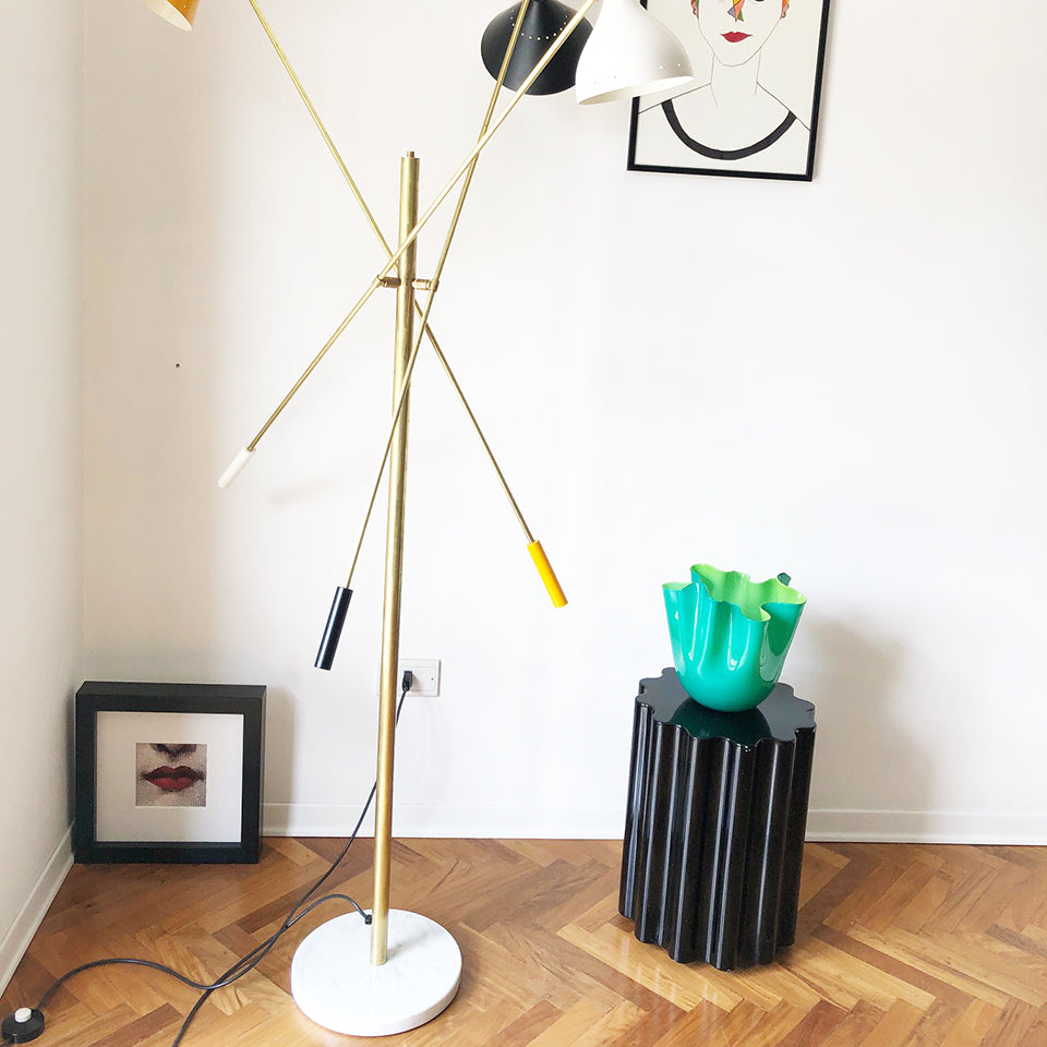 Lampada da terra stile Stilnovo - Design -
