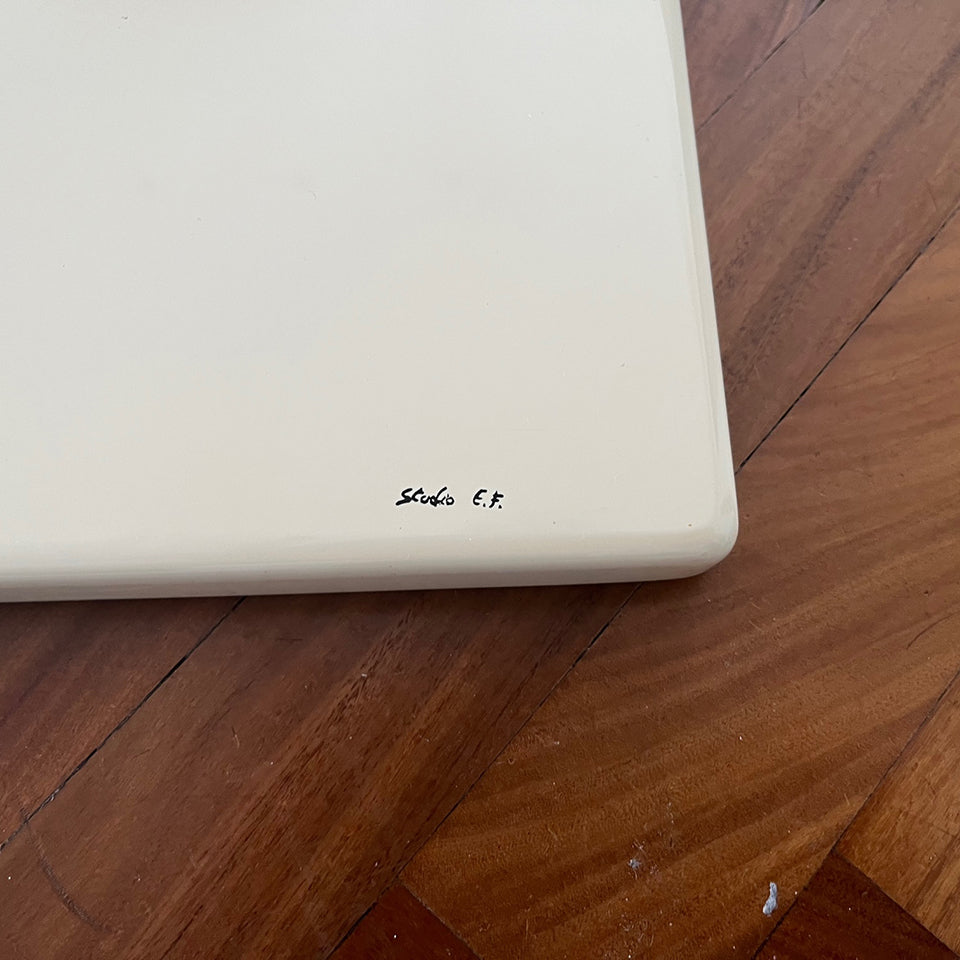 Studio E.F. Viareggio 1970 Pannello Laccato Serigrafato "Laura" -Design-