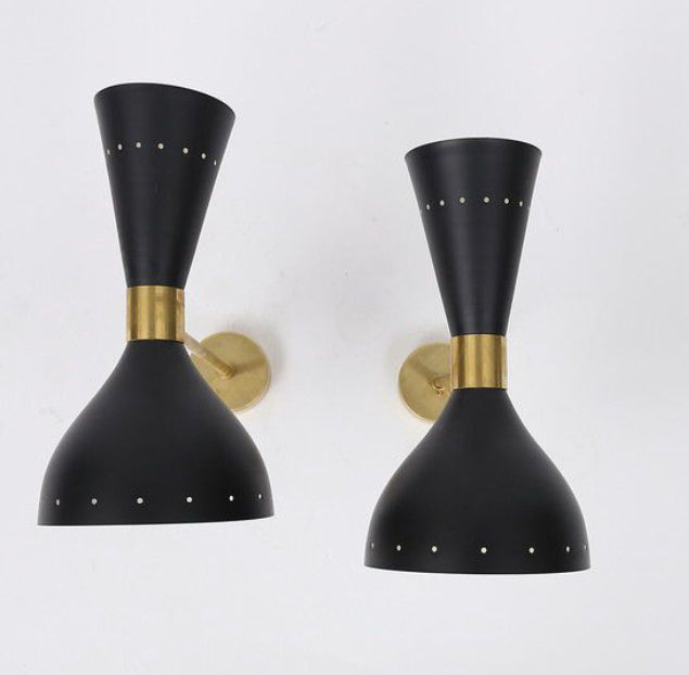Coppia di lampade da muro Stilnovo - Design -