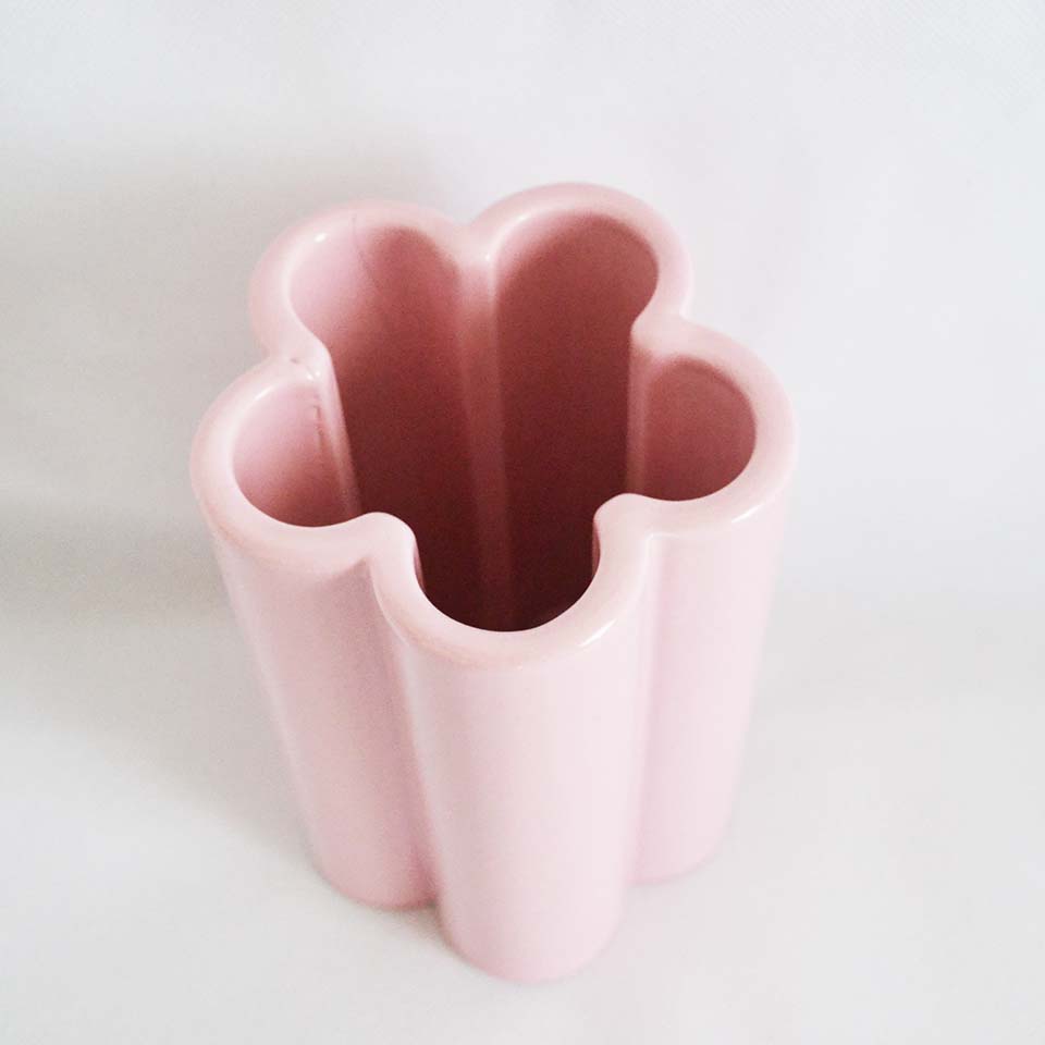 Vaso Ceramica Rosa Made in Italy - Art -