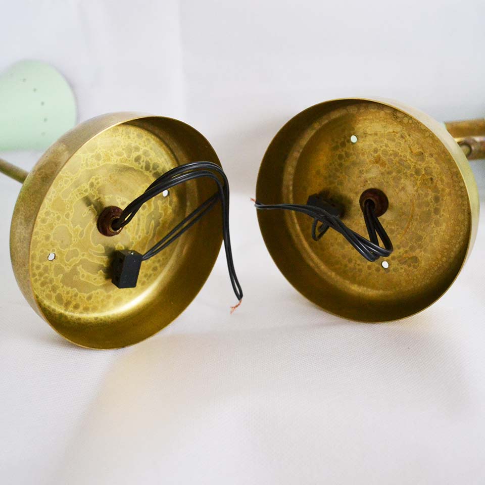 Appliques Stilnovo Verde Salvia & Ottone - Design -