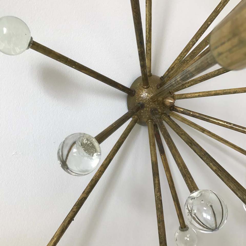 Coppia Lampade Sputnik Oro - Design -