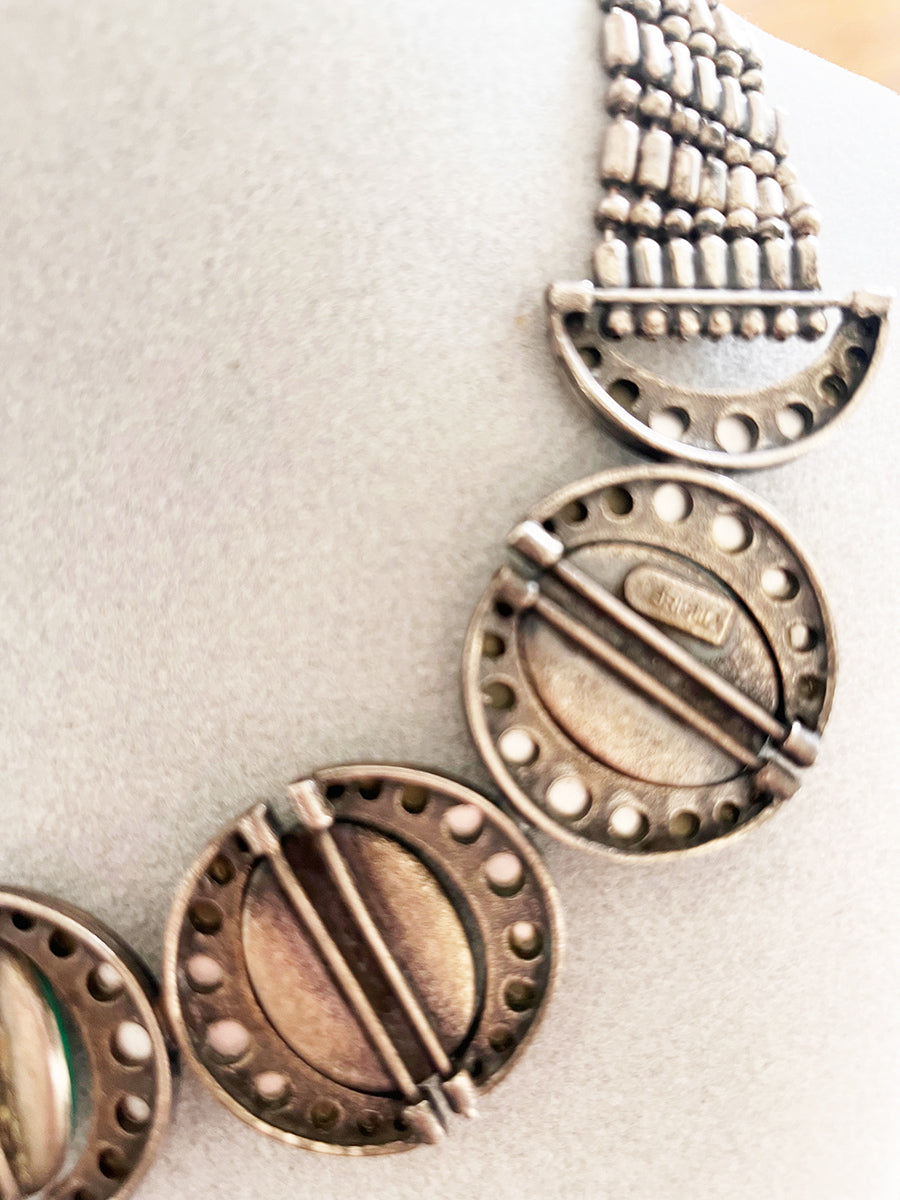 Collier di Luigi Briglia Art Deco' anni '60  Super Chic -Top Accessori-