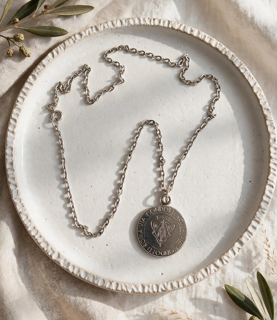 Charm Gucci Vintage con collana in argento 925 -Top Accessori-