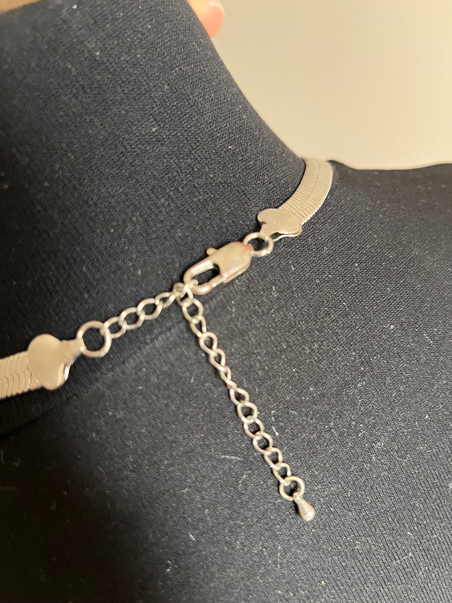 Collana Shake Argento Vintage anni '70 -Top Accessori-