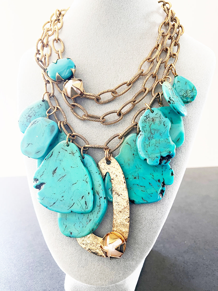 Philippe Ferrandis Collana "Capri" Made in Paris -Top Jewels-