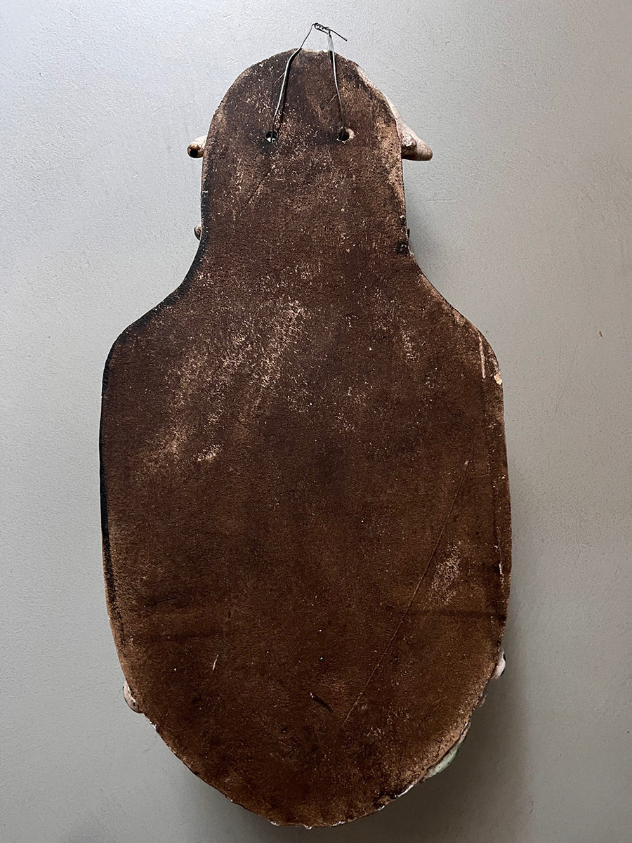 Acquasantiera Ceramica decorata a mano ‘900 Botteghe Cerreto -Top Antiques-